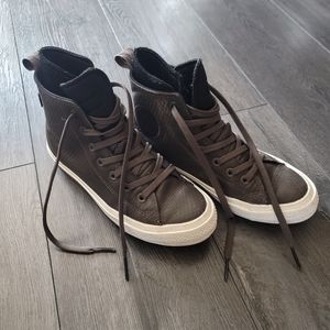 Brown WEATHERPROOF Converse Chuck Taylor All Stars | Unisex M5.5 - W7.5